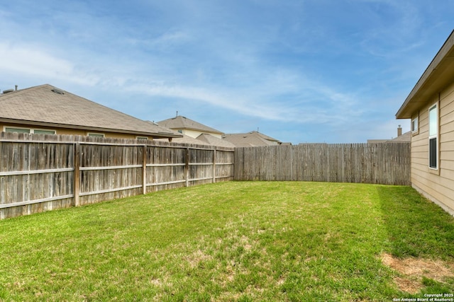 8732 Ironwood Hl, San Antonio, TX 78254 - view of yard featuring a fenced backyard