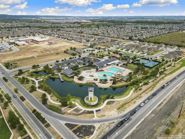 8732 Ironwood Hl, San Antonio, TX 78254 - bird's eye view with a residential view