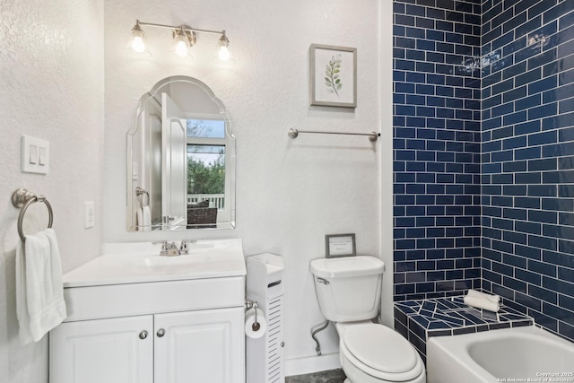 208 Woodridge, Canyon Lake, TX 78133 - bathroom featuring vanity and toilet