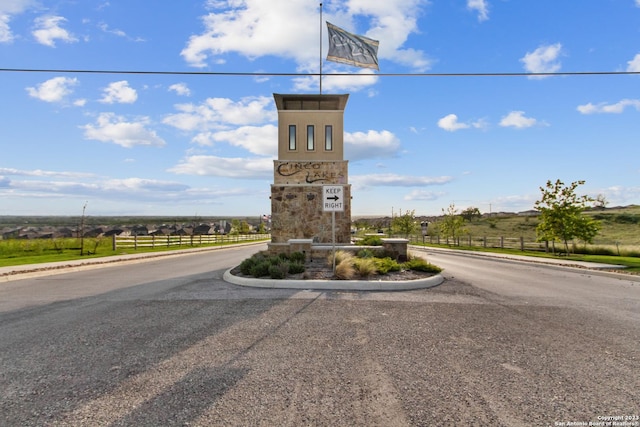 7622 Jacksboro Dr, San Antonio, TX 78252 - view of road featuring curbs and traffic signs