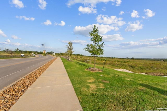 7622 Jacksboro Dr, San Antonio, TX 78252 - view of street with a rural view