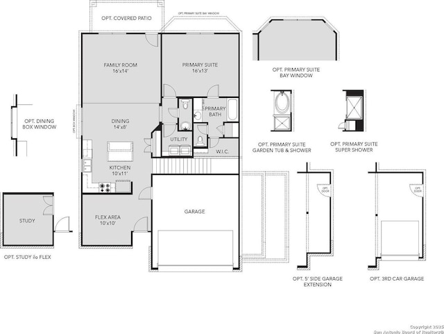 7622 Jacksboro Dr, San Antonio, TX 78252 - floor plan