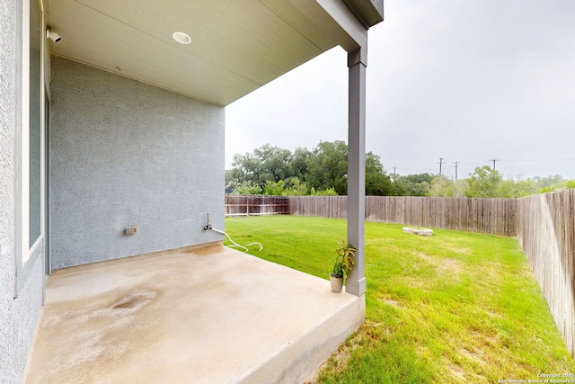 13324 Romulus Way, San Antonio, TX 78245 - view of yard with a patio area