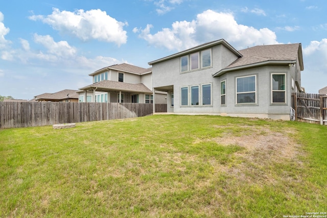 13324 Romulus Way, San Antonio, TX 78245 - rear view of property with stucco siding
