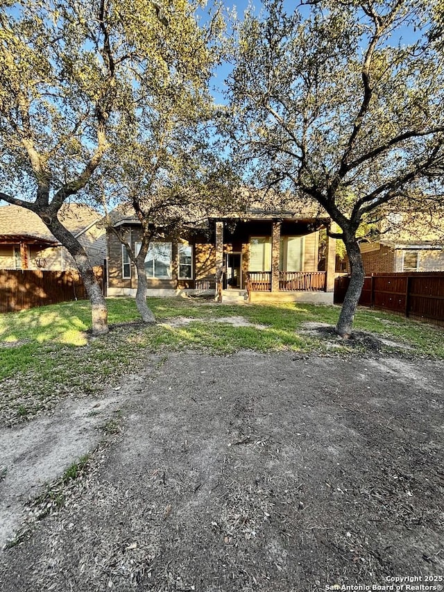 11631 Sangria, San Antonio, TX 78253 - back of house featuring fence
