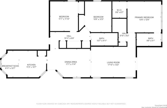 9611 Copper Rock, Converse, TX 78109 - floor plan