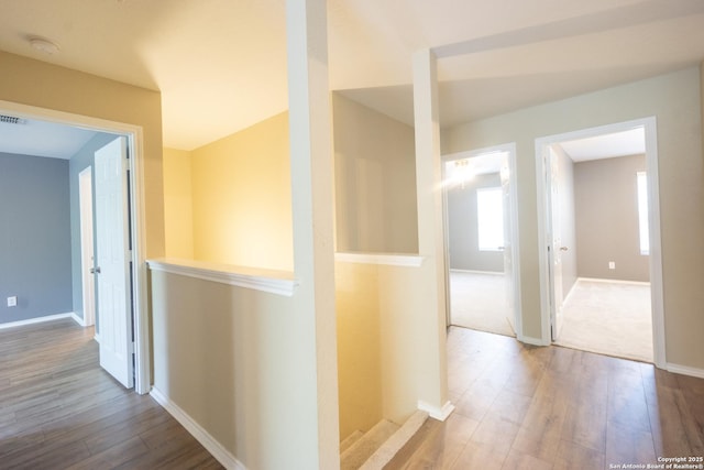 16427 Kentucky, Selma, TX 78154 - corridor featuring baseboards and wood finished floors