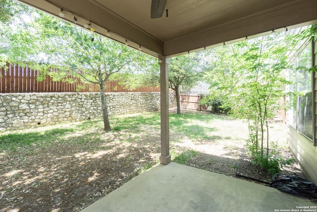16427 Kentucky, Selma, TX 78154 - view of yard with a patio area and a fenced backyard
