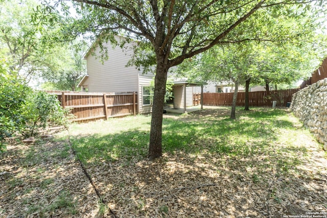 16427 Kentucky, Selma, TX 78154 - view of yard featuring a fenced backyard