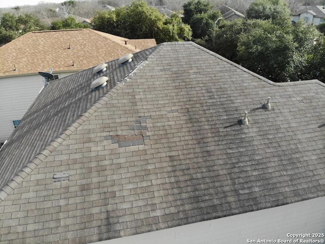 details with a shingled roof