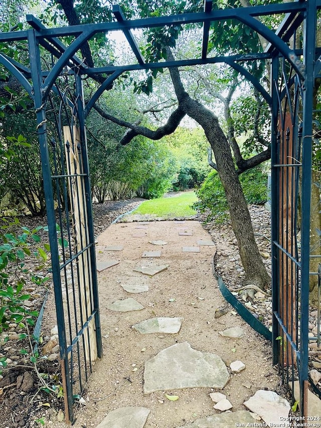 view of gate