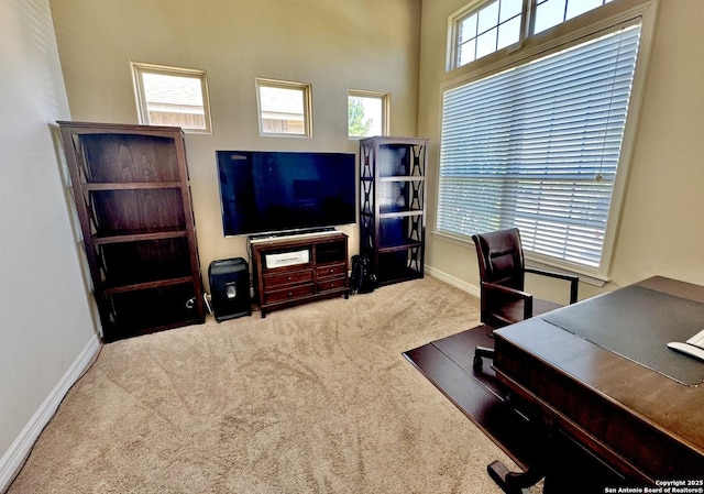 9035 Monument Parke, San Antonio, TX 78254 - office space with baseboards and carpet