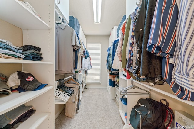 3329 Navasota Cir, San Antonio, TX 78259 - walk in closet featuring light colored carpet