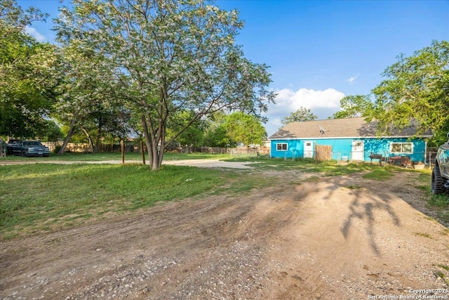 610 Novella, Adkins, TX 78101 - view of yard with fence