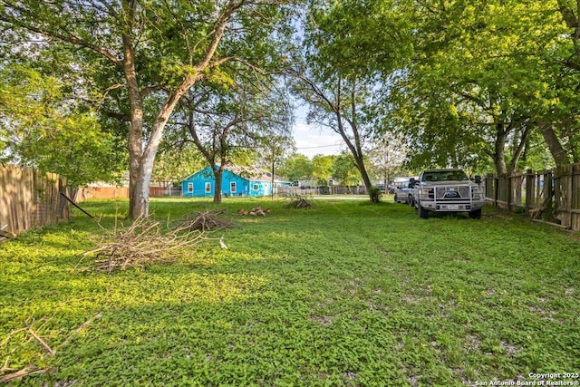 610 Novella, Adkins, TX 78101 - view of yard featuring fence