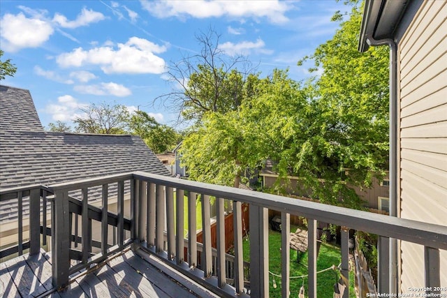 view of deck