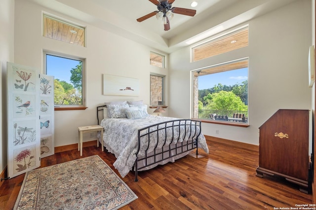 4001 Bell Springs Rd, Dripping Springs, TX 78620 - bedroom featuring wood finished floors