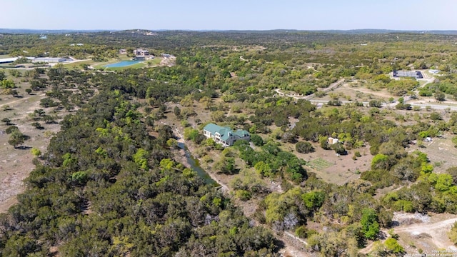 4001 Bell Springs Rd, Dripping Springs, TX 78620 - birds eye view of property featuring a water view