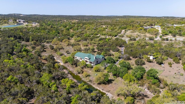 4001 Bell Springs Rd, Dripping Springs, TX 78620 - aerial view featuring a water view