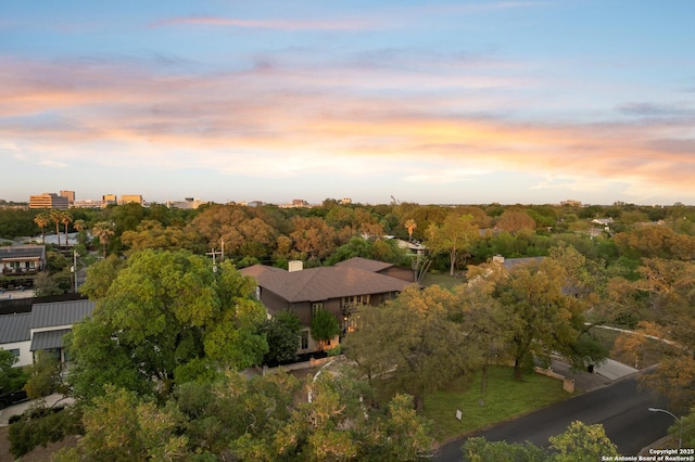 aerial view