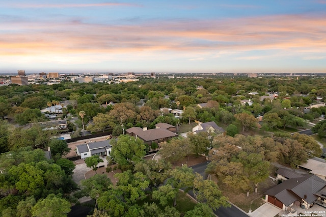 aerial view