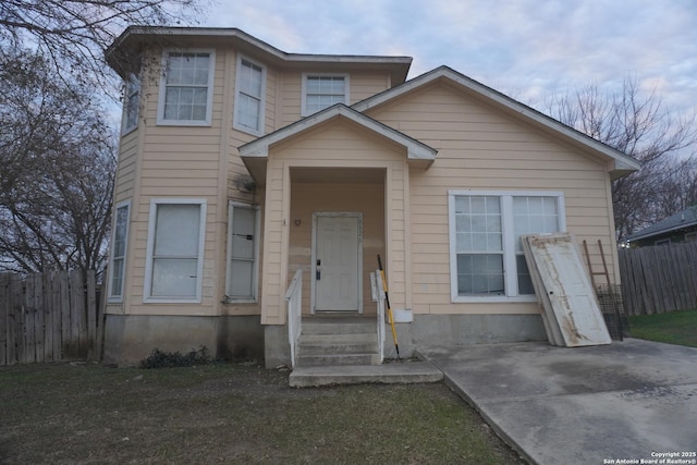 8826 Dream Ave, Converse, TX 78109 - view of front of property with fence
