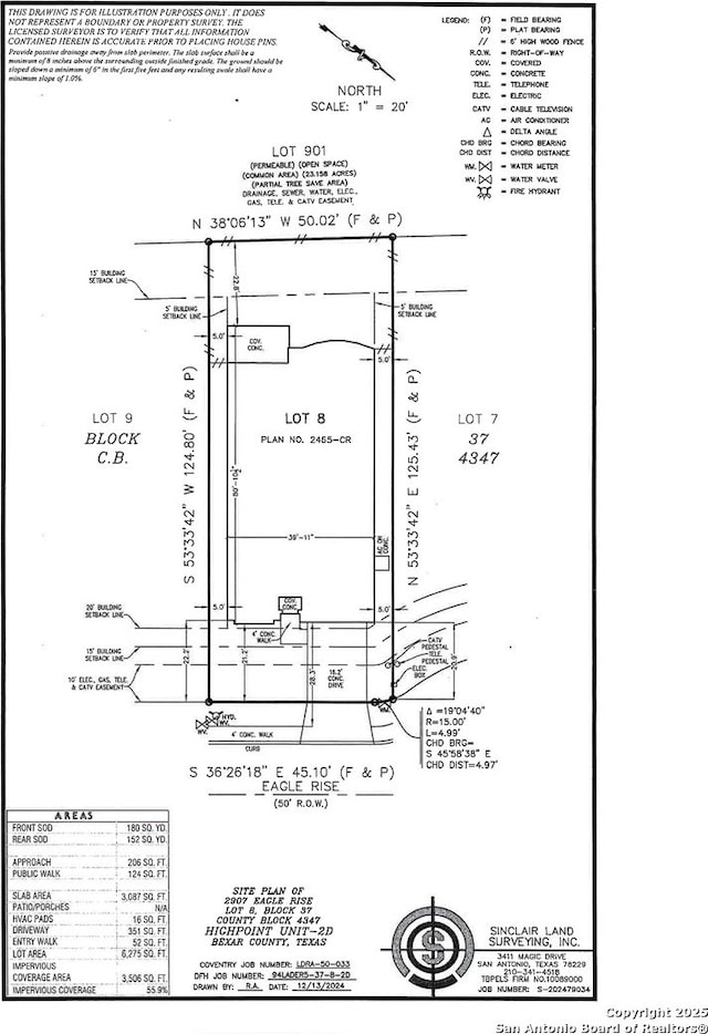 2907 Eagle Rise, San Antonio, TX 78245 - view of layout