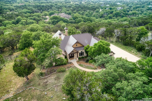 114 Riverwalk, Boerne, TX 78006 - aerial view with a view of trees