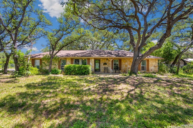 9416 Geronimo Vw, San Antonio, TX 78254 - single story home with stone siding