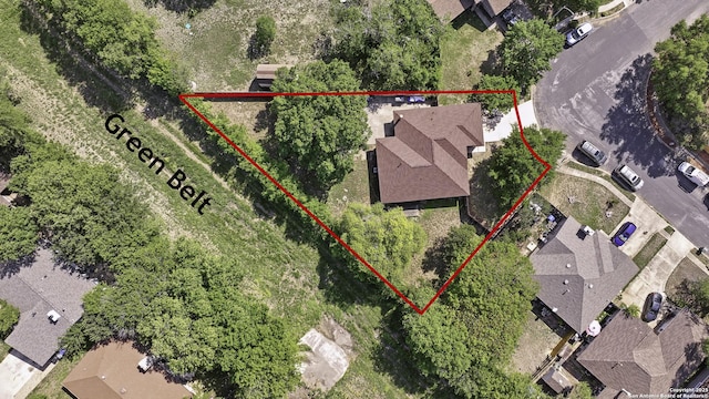 9400 Woodland Hls, San Antonio, TX 78250 - bird's eye view featuring a residential view