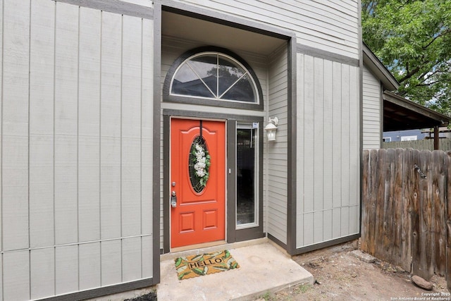 3654 Candlehead, San Antonio, TX 78244 - doorway to property with fence