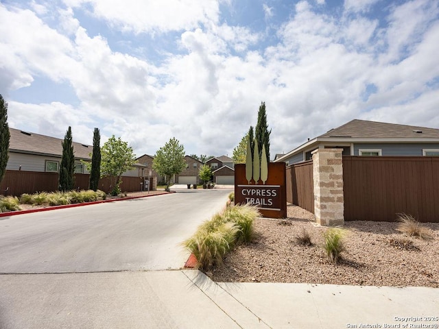 exterior space featuring a residential view