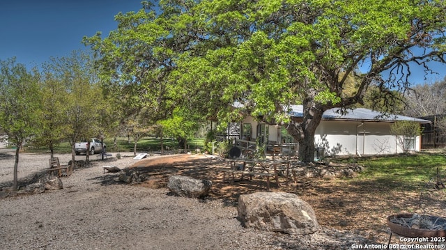 view of yard