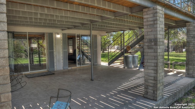 view of patio