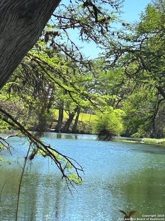 view of water feature