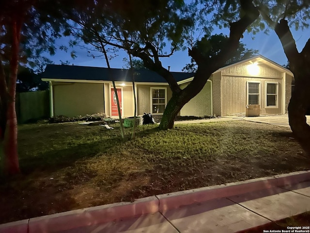 view of ranch-style house