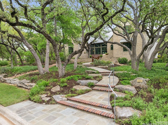 110 Turnberry Way, San Antonio, TX 78230 - view of yard