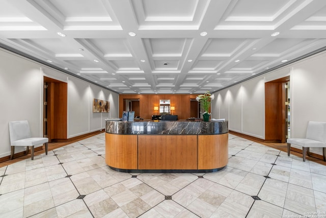 view of reception area