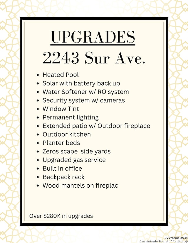 2243 Sur, New Braunfels, TX 78132 - view of a document