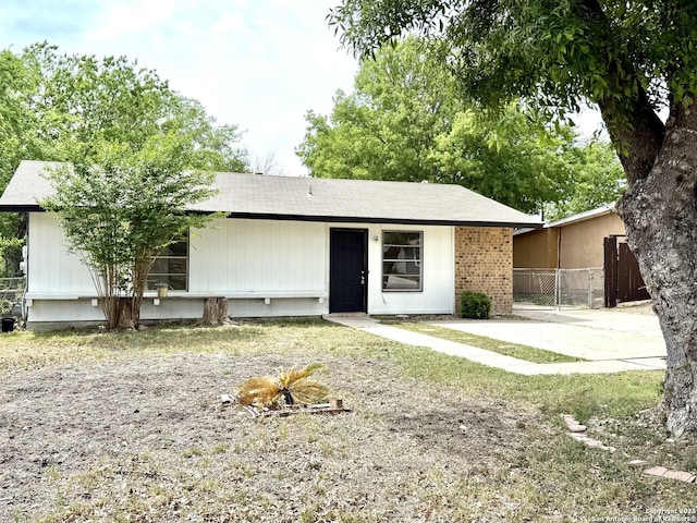 4723 Castle Rose, San Antonio, TX 78218 - view of front of house with fence