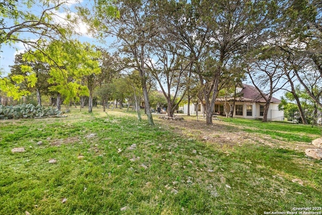 view of yard