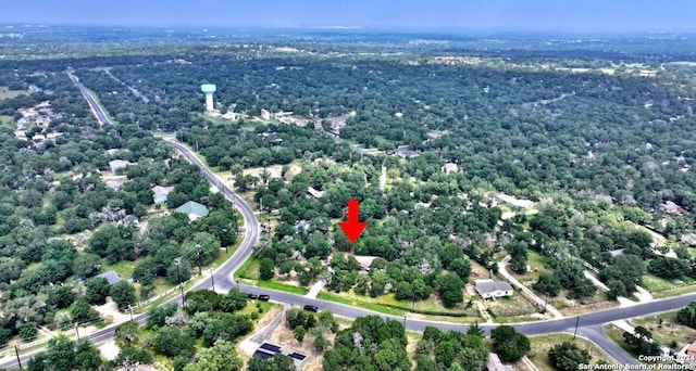 aerial view