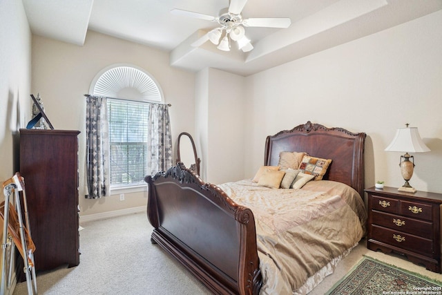 20646 Wahl, Garden Ridge, TX 78266 - carpeted bedroom with baseboards and ceiling fan