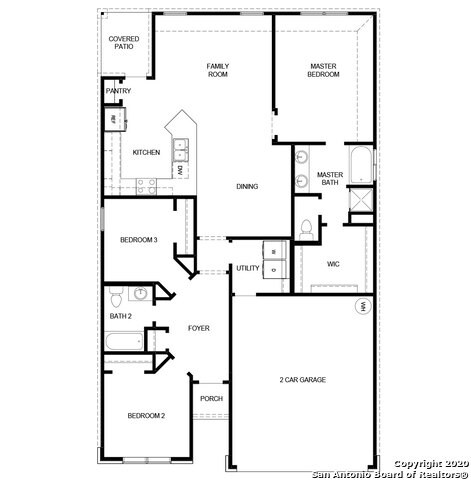 14614 Clay Ridge Run, San Antonio, TX 78253 - floor plan / room layout