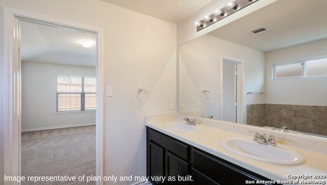 14614 Clay Ridge Run, San Antonio, TX 78253 - full bath featuring double vanity