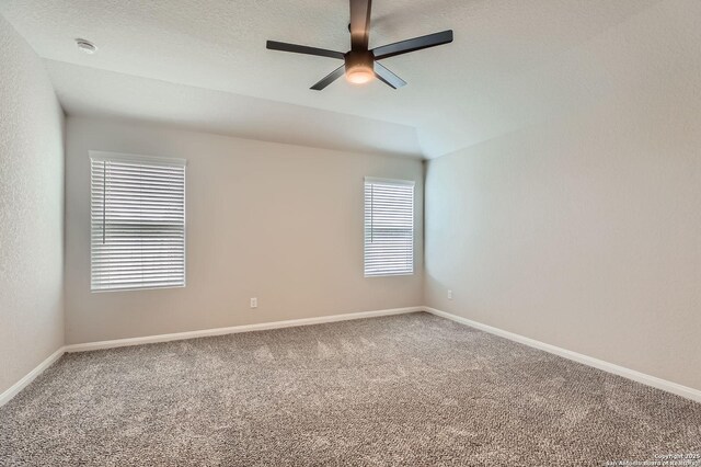 5680 Jasmine Spur, Bulverde, TX 78163 - carpeted spare room with a ceiling fan, baseboards, and a smoke detector