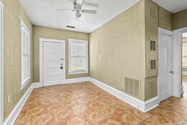 interior space with visible vents