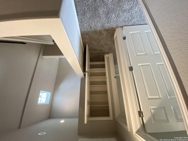 view of stairs