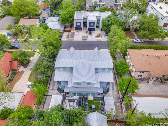 drone / aerial view featuring a residential view