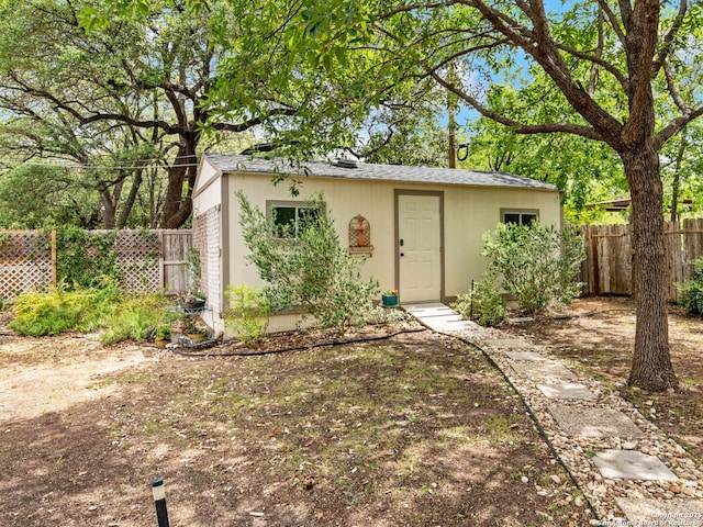 106 Castleoaks Dr, San Antonio, TX 78213 - view of outdoor structure with fence